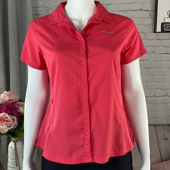 Columbia Tops - Columbia Omni-Shade Melon Top Size: XL